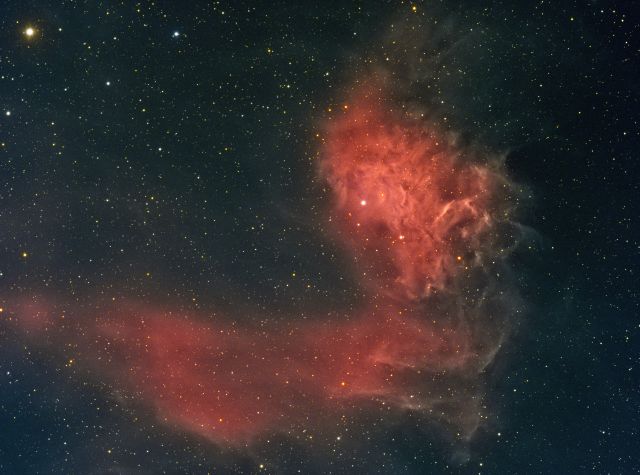 Flaming Star Nebula