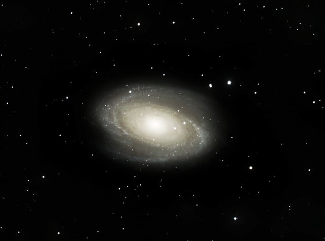 Bode's Galaxy normalised and sharpened